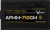 Блок питания Formula ATX 750W APMM-750GM Gen.5 80+ gold (20+4pin) APFC 120mm fan 8xSATA Cab Manag RTL