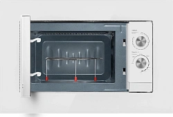 Микроволновая печь Weissgauff HMT-2012 Grill 20л. 700Вт белый (встраиваемая)