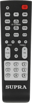 Минисистема Supra SMB-780 черный 65Вт FM USB BT SD