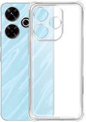 Чехол (клип-кейс) BoraSCO для Xiaomi Poco M6 4G Bumper Case прозрачный (73625)