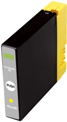 Картридж струйный Cactus CS-PGI2400XLY PGI-2400XLY желт.пигм. (20.4мл) для Canon MAXIFY iB4040/ МВ5040/ МВ5340