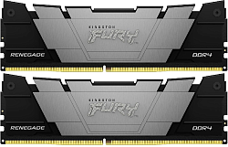 Память DDR4 2x8GB 4266MHz Kingston KF442C19RB2K2/16 Fury Renegade Black RTL Gaming PC4-34100 CL19 DIMM 288-pin 1.4В single rank с радиатором Ret