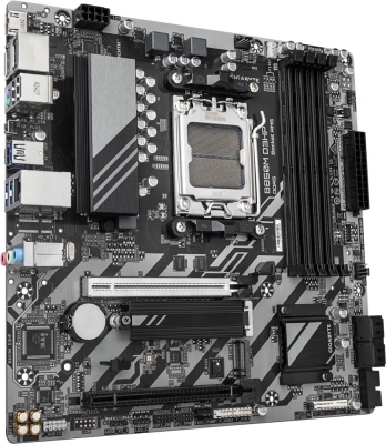 Материнская плата Gigabyte B850M D3HP SocketAM5 AMD B850 4xDDR5 mATX AC`97 8ch(7.1) GbLAN RAID+HDMI+DP