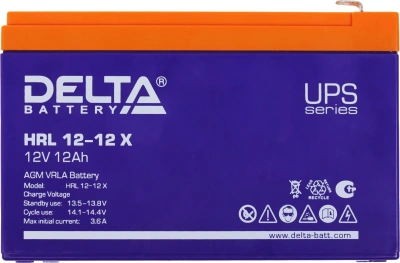 Батарея для ИБП Delta HRL 12-12 X 12В 12Ач