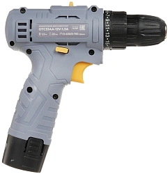 Дрель-шуруповерт Ovk Tools OTCS1AA-12V-1.3A 12Вт аккум. патрон:быстрозажимной