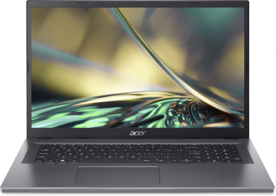 Ноутбук Acer Aspire 3 A317-55P-P3G1 N-series N200 8Gb SSD512Gb Intel UHD Graphics 17.3" IPS FHD (1920x1080) без ОС silver WiFi BT Cam (NX.KDKCD.006)