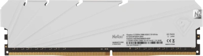 Память DDR4 8GB 2666MHz Netac NTSSD4P26SP-08W Shadow S RTL PC4-21300 CL19 DIMM 288-pin 1.2В Intel с радиатором Ret