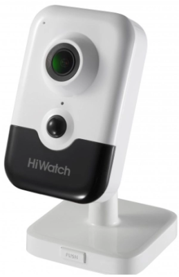 Камера видеонаблюдения IP HiWatch DS-I214W(C) (2.8 MM) Wi-Fi 2.8-2.8мм корп.:белый/черный