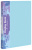 Папка с 10 прозр.вклад. Бюрократ Pastel PAST10BLUE A4 пластик 0.5мм торц.карм с бум. встав голубой