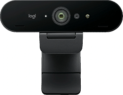 Камера Web Logitech BRIO черный 13Mpix (4096x2160) USB3.0 с микрофоном (960-001725)