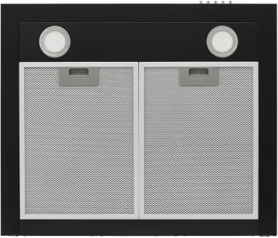 Вытяжка встраиваемая Krona Rina 600 Pb черный управление: кнопочное (1 мотор)