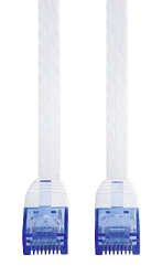 Патч-корд Hama UTP 4 пары cat.6 5м белый RJ-45 (m)-RJ-45 (m) (00053773)