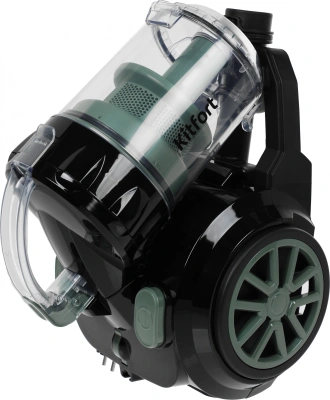 Пылесос Kitfort КТ-5193 1400Вт черный/зеленый