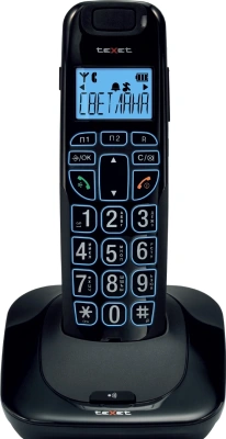 Р/Телефон Dect Texet TX-D7505A черный АОН
