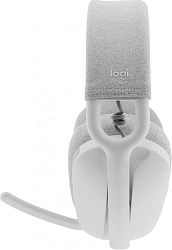 Наушники с микрофоном Logitech ZONE Vibe 100 белый мониторные BT оголовье (981-001219)