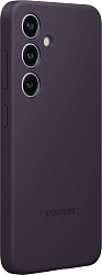 Чехол (клип-кейс) Samsung для Samsung Galaxy S24 Silicone Case S24 темно-фиолетовый (EF-PS921TEEGRU)