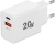 Сетевое зар./устр. Digma DGW2D 20W 3A+1A (PD+QC) USB-C/USB-A универсальное белый (DGW2D0F110WH)