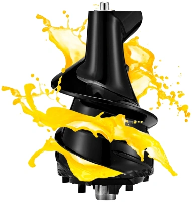 Соковыжималка шнековая Kitfort КТ-1128 150Вт рез.сок.:800мл. черный