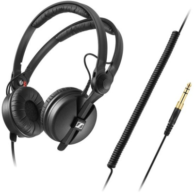 Наушники накладные Sennheiser HD 25 PLUS 1.5м черный проводные оголовье (506908)