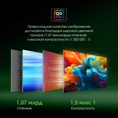 Монитор Digma Pro 27" Vision S черный QD OLED LED 0.03ms 16:9 HDMI M/M глянцевая HAS 1000cd 178гр/178гр 2560x1440 360Hz DP 2K USB 5.7кг