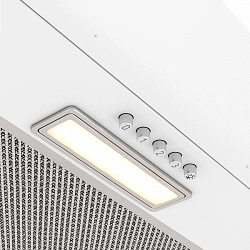 Вытяжка встраиваемая Elikor Cube Basic 60П-500-К3Д белый управление: кнопочное (1 мотор)