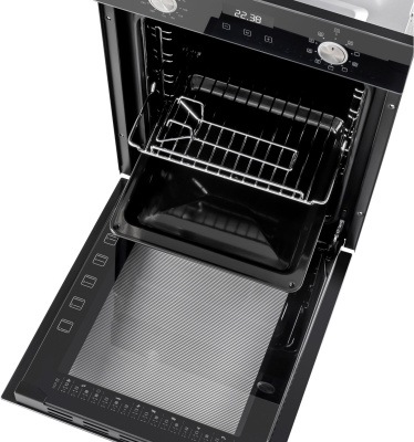 Духовой шкаф Электрический Maunfeld EOEM519B черный