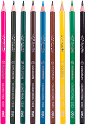 Карандаши цв. Deli EC00310 ColoRun тополь 18цв. коробка/европод.