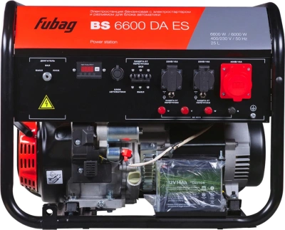 Генератор Fubag BS 6600 DAES 6.6кВт