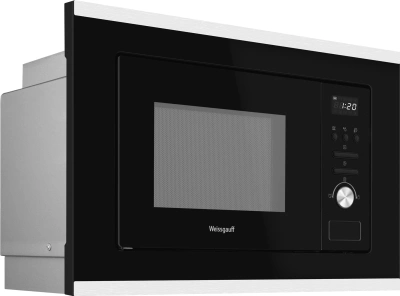 Микроволновая печь Weissgauff BMWO-207 Grill 20л. 800Вт черный/нержавеющая сталь (встраиваемая)