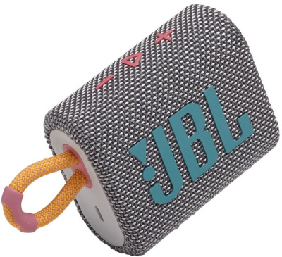 Колонка порт. JBL GO 3 серый 4.2W 1.0 BT (JBLGO3GRY)