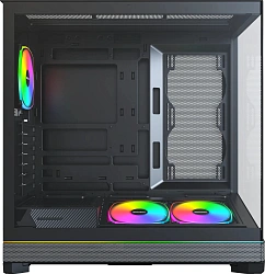 Корпус Montech Sky 3 черный без БП ATX 5x120mm 5x140mm 2xUSB3.0 audio bott PSU