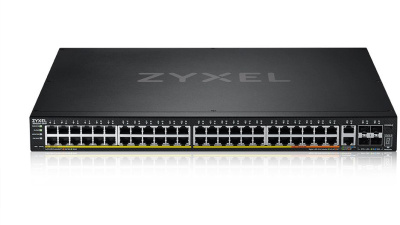 Коммутатор Zyxel NebulaFlex Pro XGS2220-54FP-EU0101F (L3) 48x1Гбит/с 2x10Гбит/с 4SFP+ 40PoE+ 10PoE++ 960W управляемый