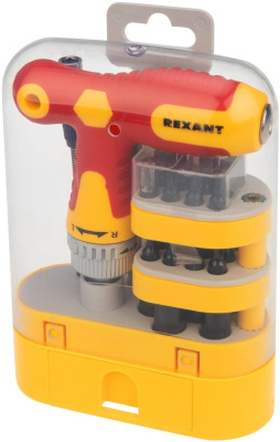 Набор отверток Rexant 12-4776 в компл.:33 предмета