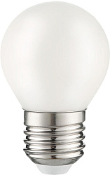 Лампа светодиодная Gauss Filament 105202109-D 9Вт цок.:E27 шар 220B св.свеч.бел.теп. (упак.:10шт)