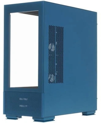 Корпус Montech Sky Two Morocco голубой без БП ATX 3x140mm 2xUSB3.0 audio bott PSU