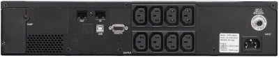 Источник бесперебойного питания Powercom Smart King Pro+ SPR-1000 LCD 800Вт 1000ВА черный