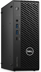 ПК Dell Precision 3280 i7 14700 (2.1) 16Gb SSD1Tb RTX A1000 8Gb CR Windows 11 Pro GbitEth 240W мышь клавиатура черный (3280-7611)