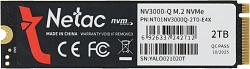 Накопитель SSD Netac PCIe 3.0 x4 2TB NT01NV3000Q-2T0-E4X M.2 2280