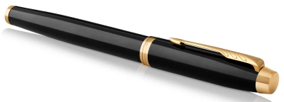 Ручка перьев. Parker IM Core F321 (1931645) Black GT F сталь нержавеющая подар.кор.