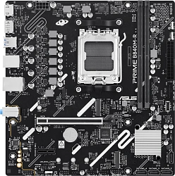 Материнская плата Asus PRIME B840M-R Socket AM5 AMD B840 2xDDR5 mATX AC`97 8ch(7.1) GbLAN RAID+HDMI+DP