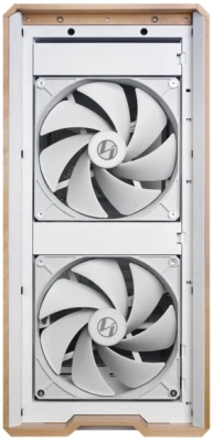 Корпус Lian-Li Lancool 217 белый без БП ATX 2xUSB3.0 audio bott PSU