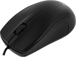 Мышь Defender MB-160 черный оптическая 1000dpi USB для ноутбука 2but (52160)