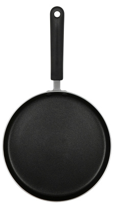 Сковорода блинная Rondell Pancake frypan RDA-1408 круглая 22см покрытие: Xylan Plus ручка несъемная (без крышки) черный