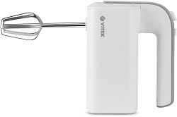 Миксер ручной Vitek VT-1420 400Вт белый/серебристый