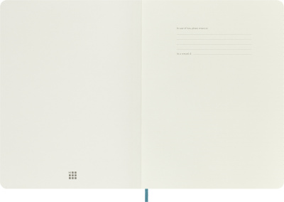 Блокнот Moleskine CLASSIC SOFT QP621B35 XLarge 190х250мм 192стр. линейка мягкая обложка голубой