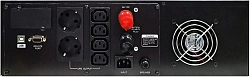 Источник бесперебойного питания Powercom Infinity INF-1500AP RM (3U) 1050Вт 1500ВА черный без батареи