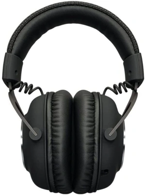 Наушники с микрофоном Logitech G Pro X черный 2м мониторные Radio оголовье (910-000909)