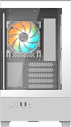 Корпус Gigabyte GB-C201PI белый без БП mATX 6x120mm 3x140mm 2xUSB3.0 audio bott PSU