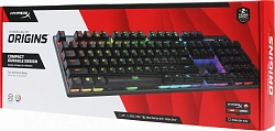 Клавиатура HyperX Alloy Origins механическая черный USB for gamer LED (4P4F6AA#ABA)