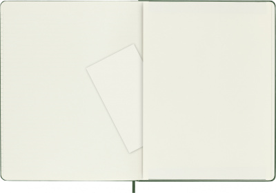 Блокнот Moleskine CLASSIC QP091K15 XLarge 190х250мм 192стр. клетка твердая обложка зеленый